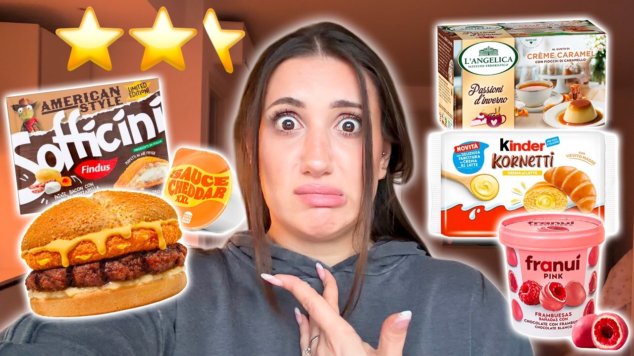 PROVO LE NOVITÀ DI CIBO PER 24 ORE!!! 🥐 🍔 🍟