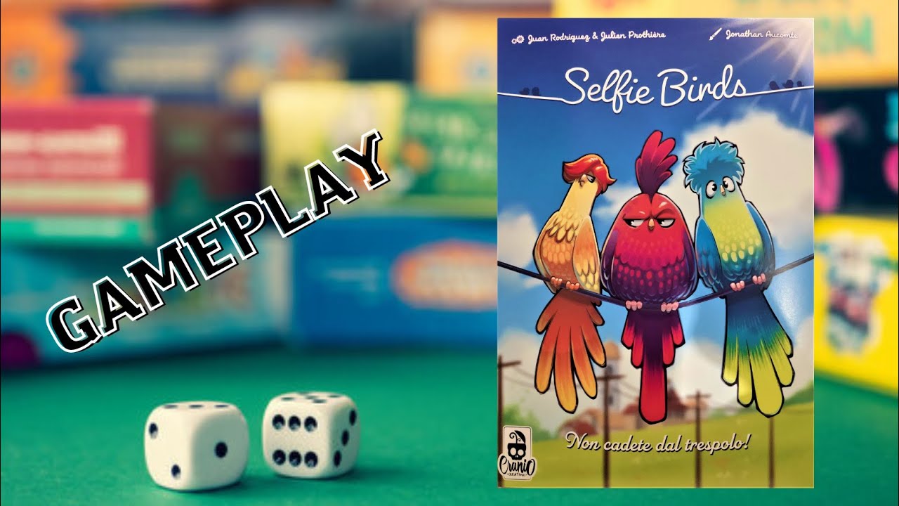 Selfie Birds (gioco da tavolo) - Gameplay italiano