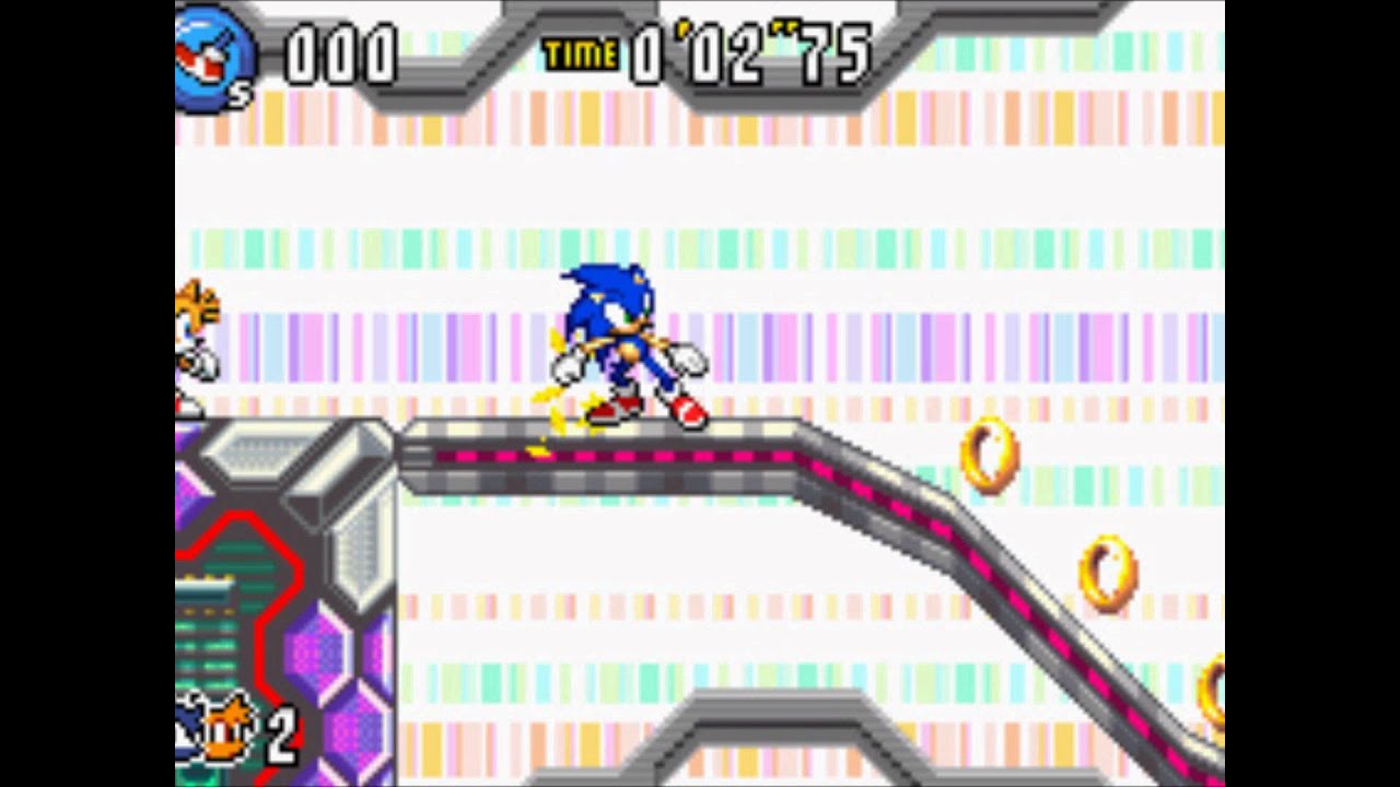 Sonic Advance 3 Cyber Track Act 1 Remastered (2011)