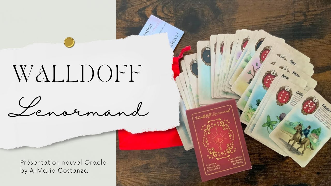 Review présentation WallDoff Lenormand inédit ! #petitlenormand #formation #apprentissage