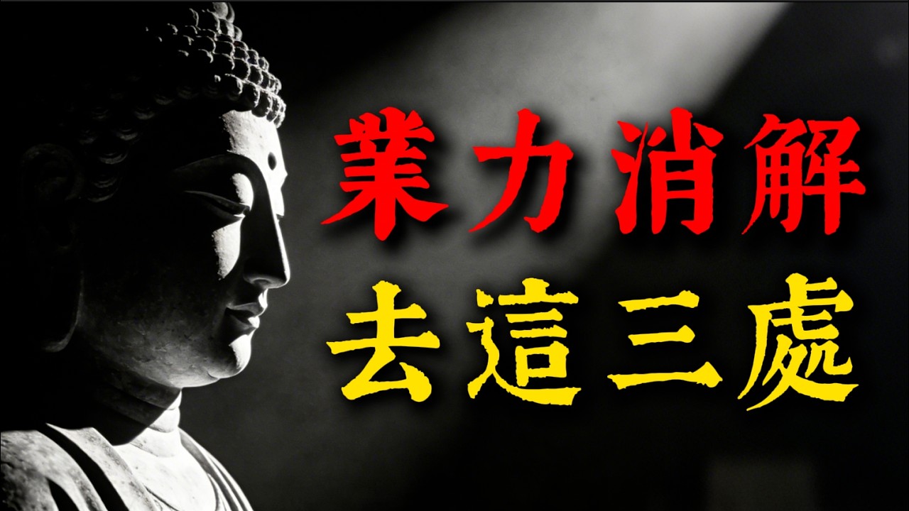 人生低谷時，去這三個地方走一走，業力消解，福報自來！