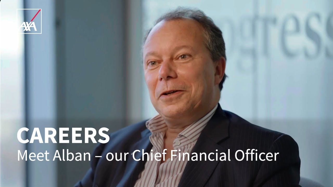 &ldquo;Talk about your aspirations&rdquo; Meet Alban &ndash; Group CFO | AXA