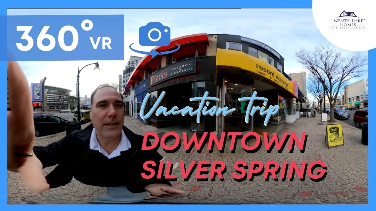 Downtown Silver Spring Maryland | 360&deg; Virtual Reality