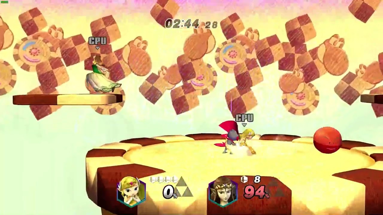 [Request] CPU Battles - Toon Zelda vs Zelda - Yoshi's Cookie (PM EX Remix)