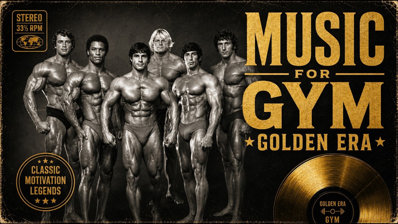 PUMPING IRON VIBES 🏋️&zwj;♂️ Classic Gym Music (The Golden Era Mix)