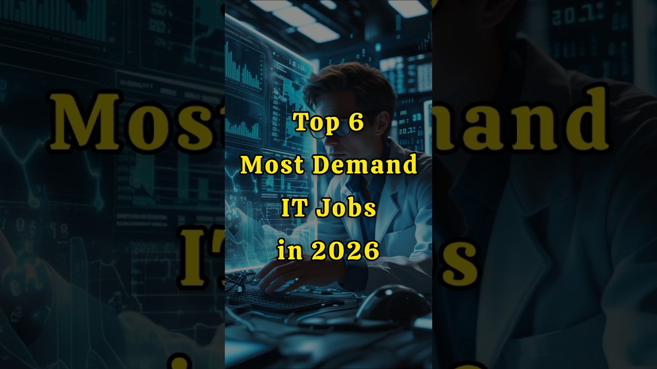 Top IT Jobs in 2026 That Will Be in Huge Demand