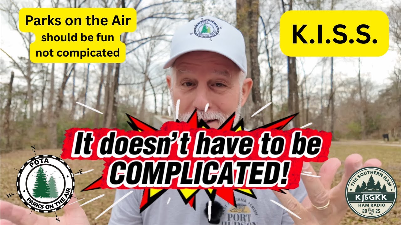 Parks on the Air should be FUN, not complicated! KISS
