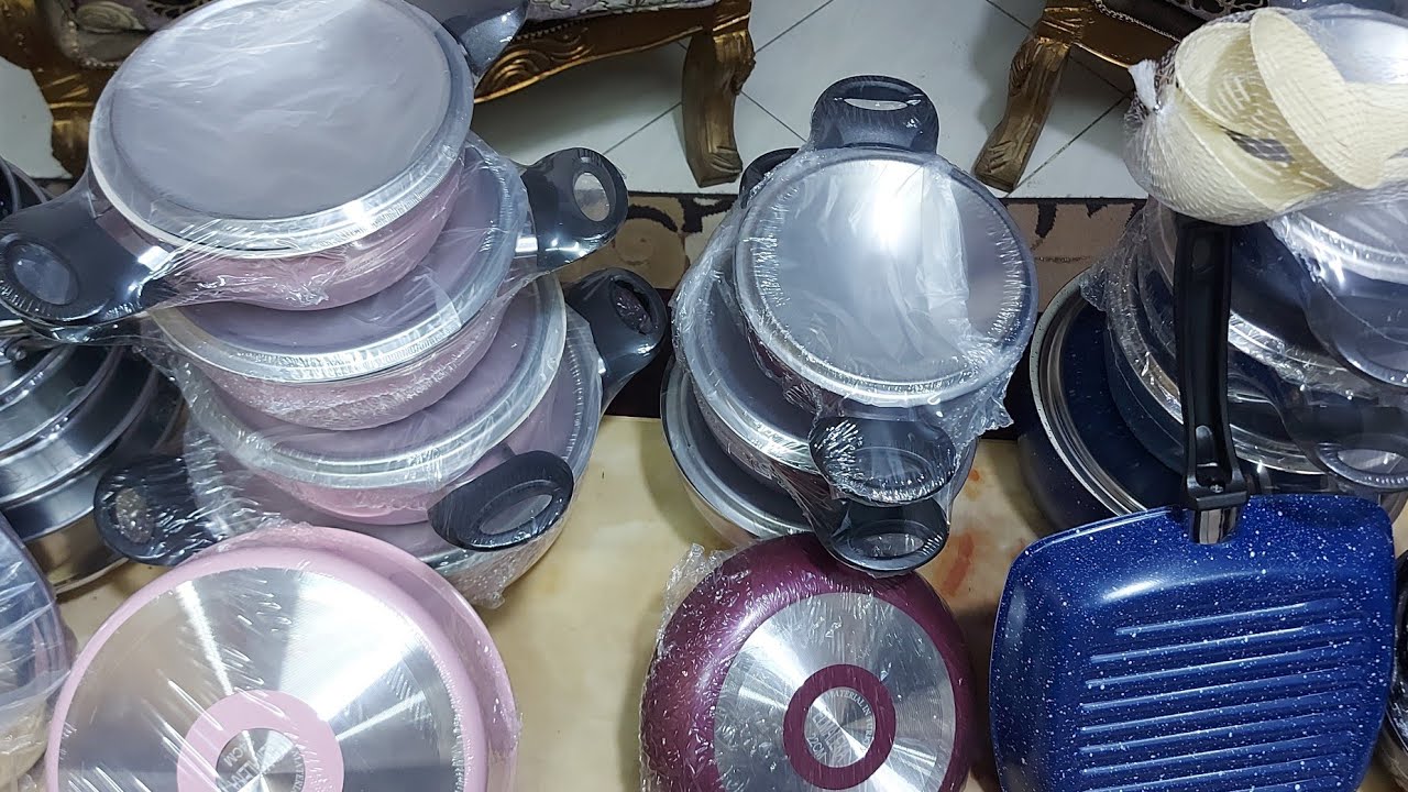 طقم حلل المونيوم الدهان طلع مضروب حسبي الله ونعم الوكيل