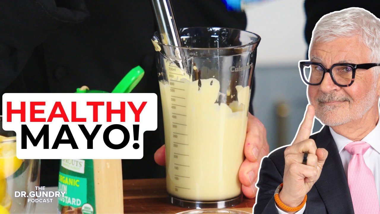 Create Delicious HEALTHY Mayonnaise at Home in 5 Minutes | Dr. Gundry