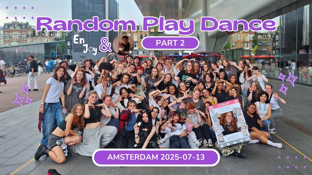 KPOP Random Play Dance in Amsterdam 2025-07-13 Part 2