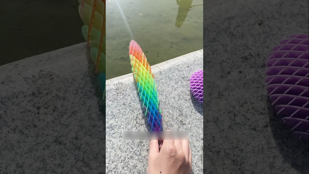 What A Colorful Insect!🐝🐛#shorts #ytshorts #shortsfeed