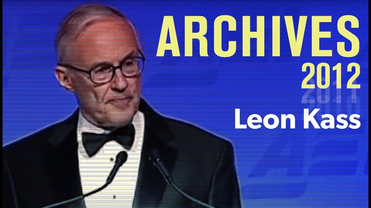 Leon Kass – AEI Annual Dinner 2012
