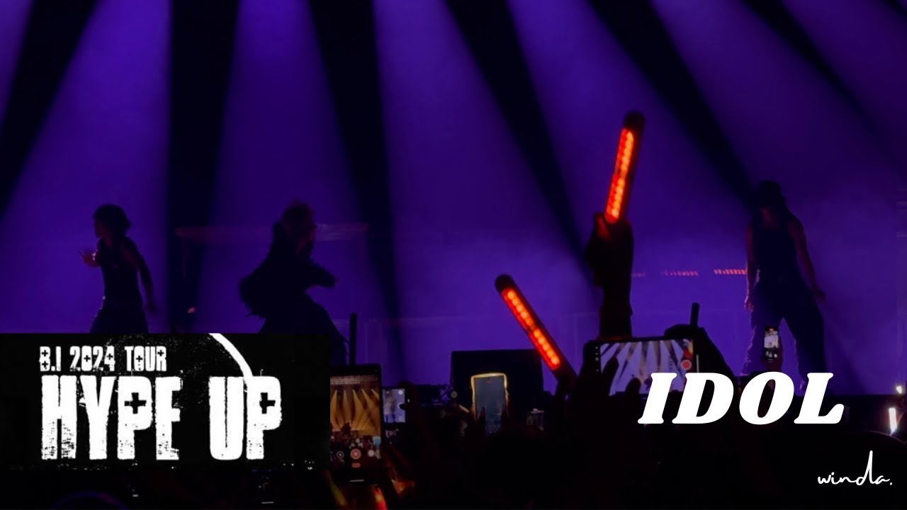 04.10.2024— IDOL | B.I HYPE UP TOUR IN LONDON #hanbin #solo