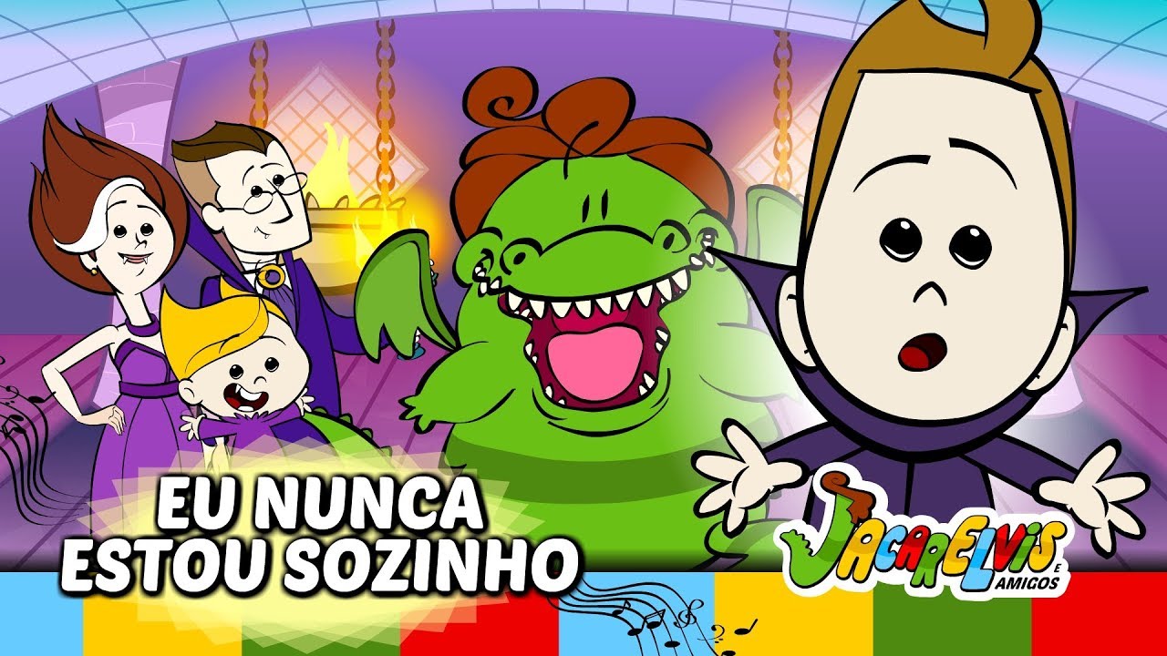 Desenho Infantil Jacarelvis 3 - Eu nunca estou sozinho