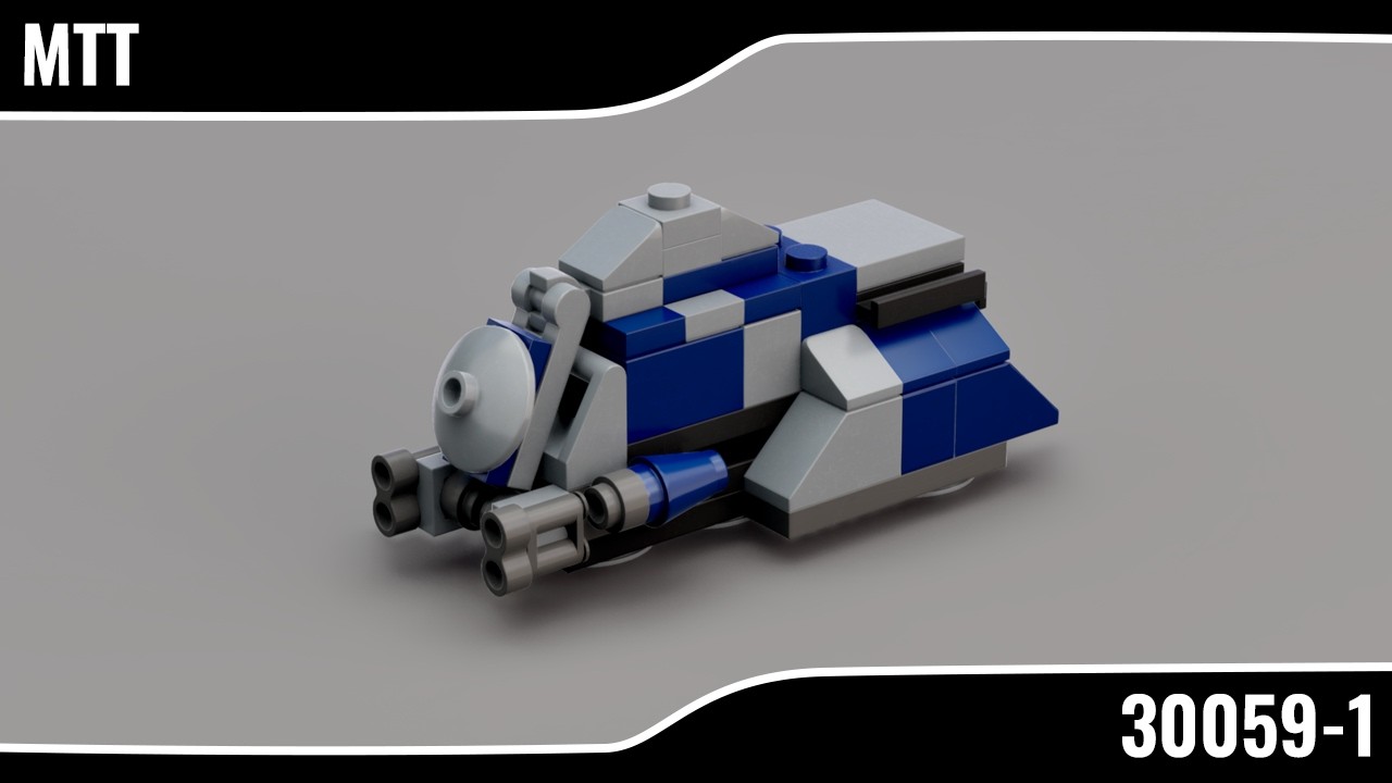 LEGO Star Wars - MTT (30059-1) - Step by Step Assembly Guide