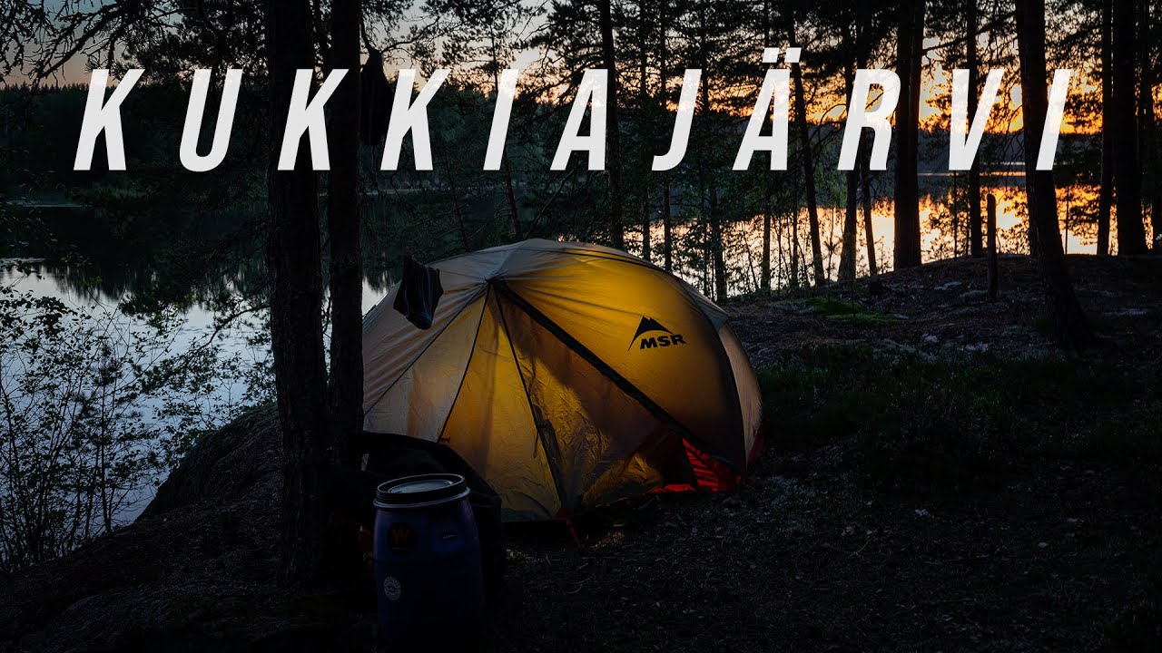 Isän ja Pojan MELONTARETKI Erämaa-järvellä | Kalastusta | Kokkailua risukeittimellä | 4K