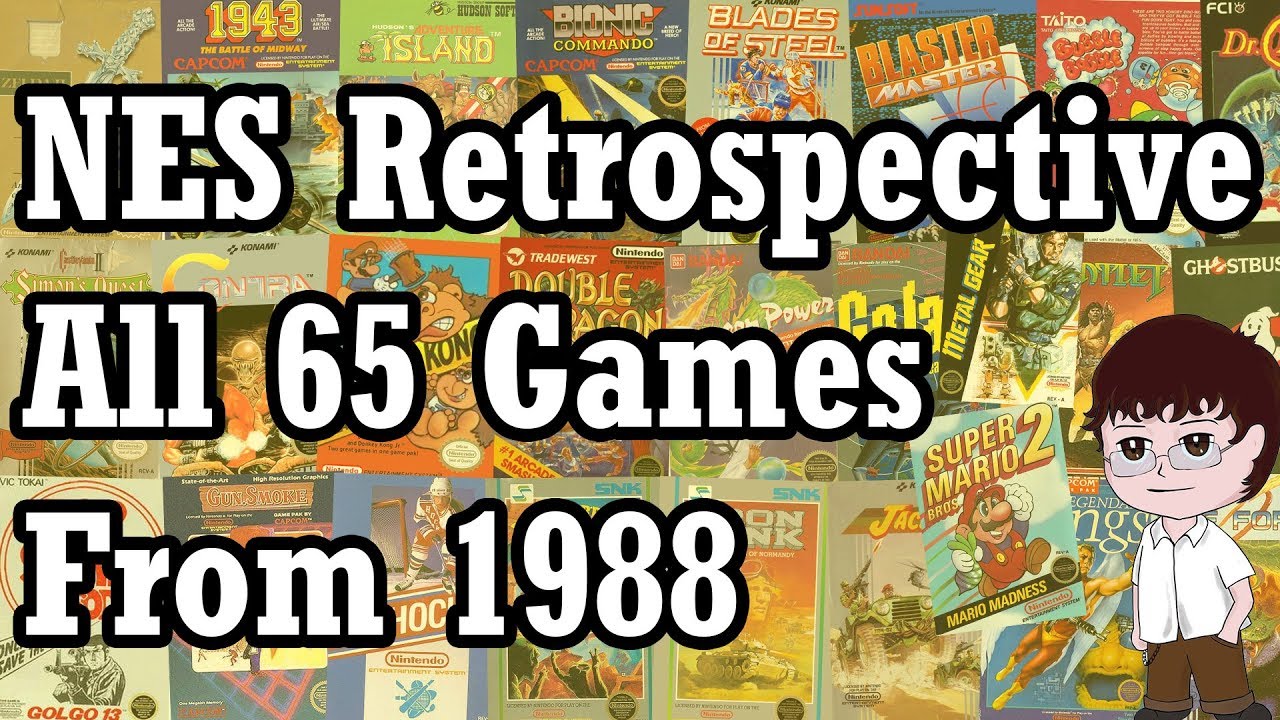 All 65 NES Games from 1988 - Nintendo NES Retrospective Part 4