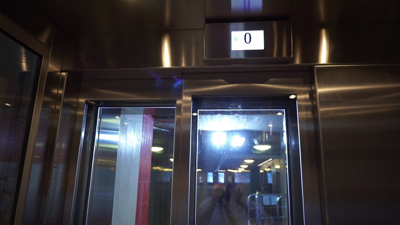 REPLACED! 2019 Hissgruppen MRL Traction Elevator @ Fältöversten Mall, Stockholm, Sweden.