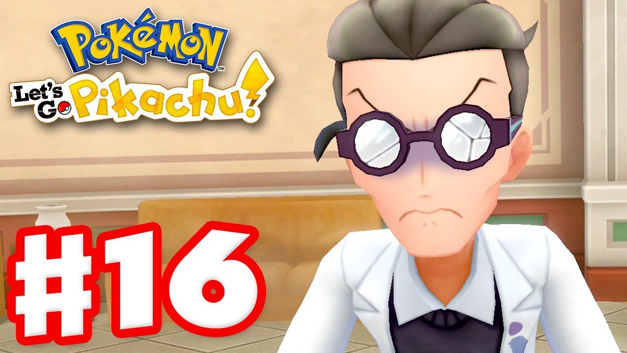 Pokemon Mansion! - Pokemon Let's Go Pikachu and Eevee - Gameplay Walkthrough Part 16