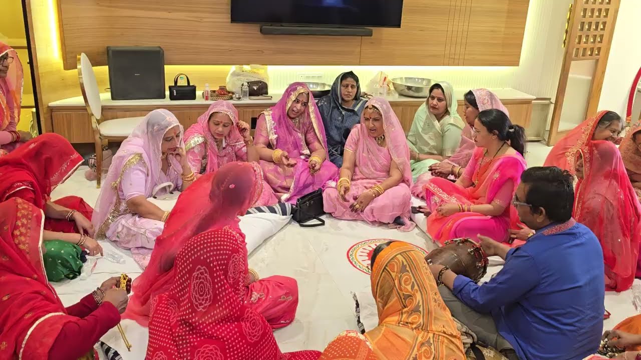 शादी मे गाये जाने वाला सबसे पुराना गीत.... 🥰🥰 ll संतोष मांजू ll मारवाड़ी गीत ll #santoshmaanju 