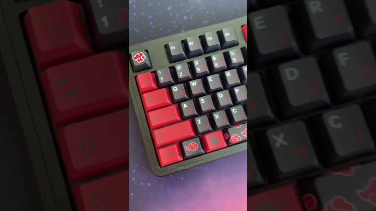 unboxing the team liquid x naruto keycap set #shorts