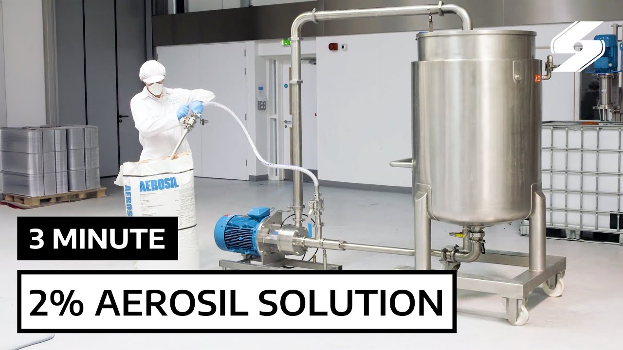 Aerosil Mixing Perfected: Rapid 3-Minute Process with Agglomerate-Free Results