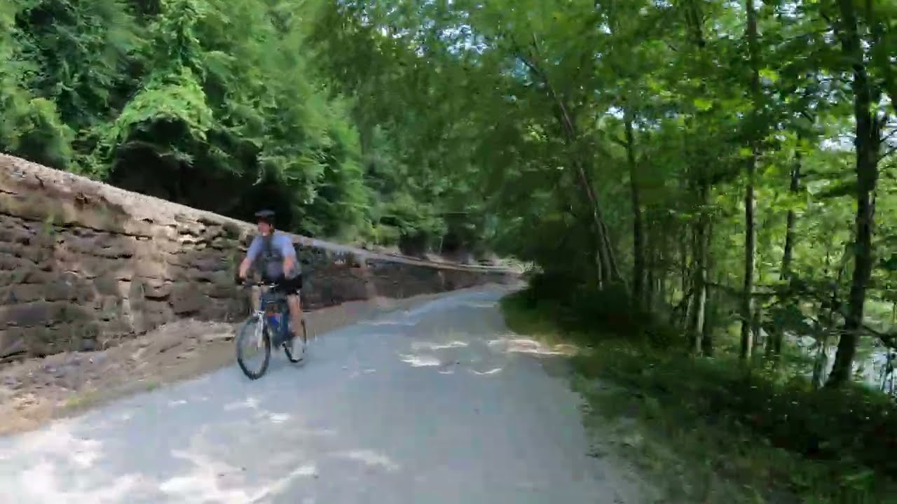 Lehigh Gorge Trail | Jim Thorpe, Pennsylvania | Virtual Bike Ride | Indoor Cycling Video