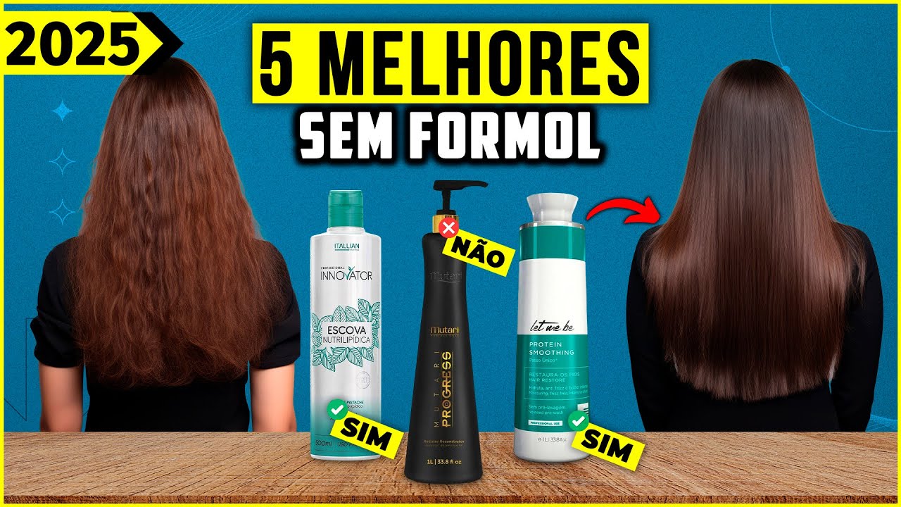 AS 5 MELHORES PROGRESSIVA SEM FORMOL EM 2025!