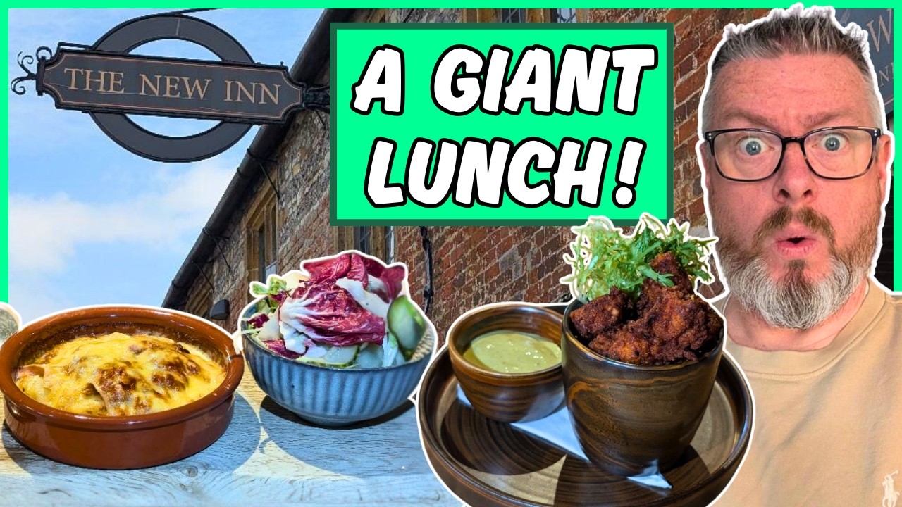 I Did Not Expect This! A Giant Lunch In A Country Pub!
