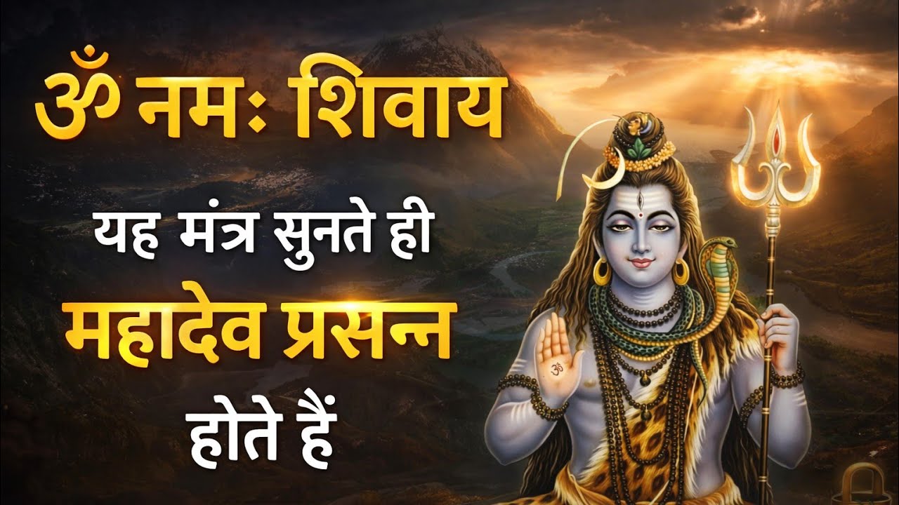 🙏 ॐ नमः शिवाय | हर हर भोले – यह मंत्र सुनते ही महादेव प्रसन्न होते हैं | Om Namah Shivaya