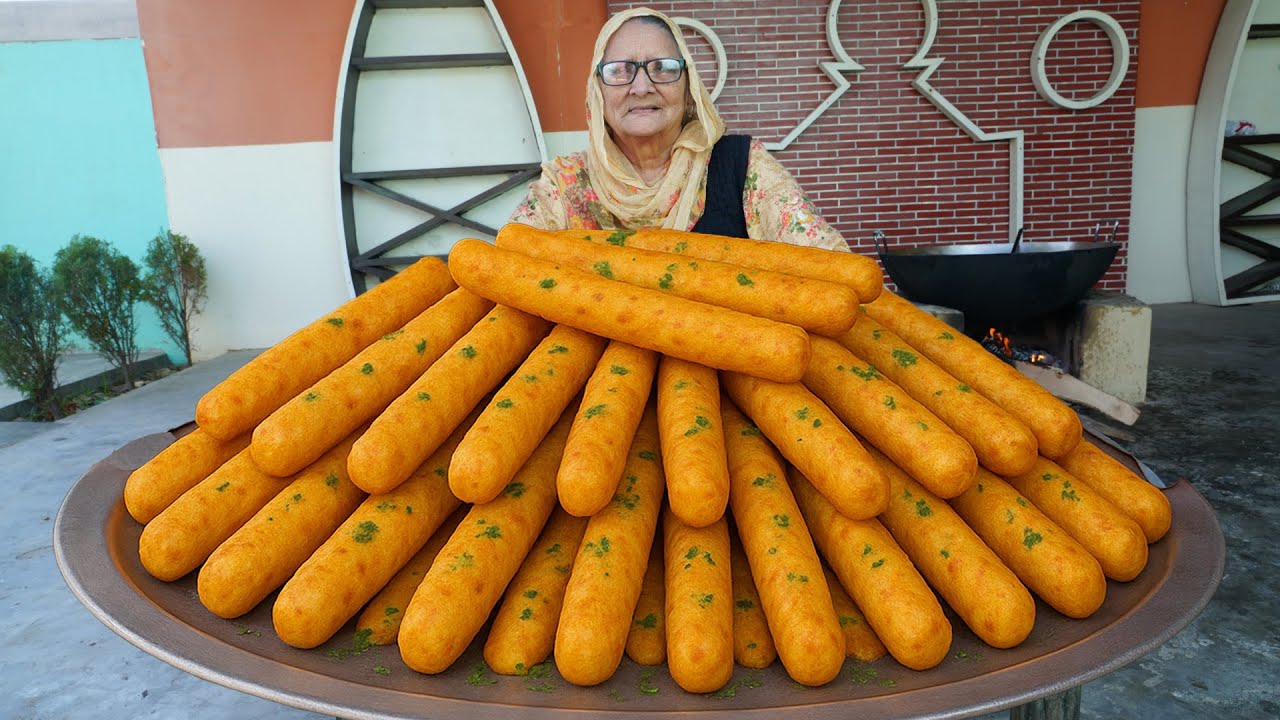 BIG Potato Sticks &ndash; Viral Snack Recipe
