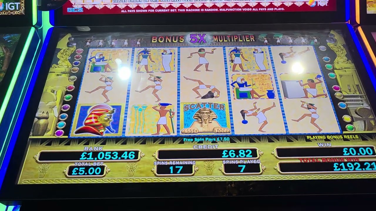 Pharaohs fortune £5 max bet! This time I love it! 