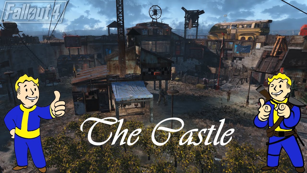 Fallout 4 The Castle build no mods