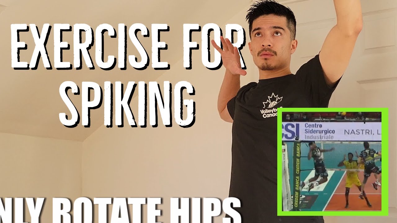 Exercise To Improve Your Spike - Hip and Shoulder Separation in Sequence - Volleyball Training