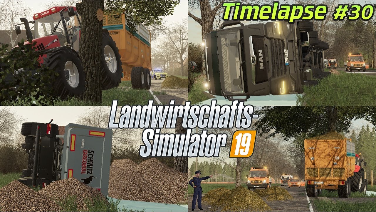 Schwerer GLATTEISUNFALL in den Niederlanden! ❄️🥶🚜🚚 | [LS19]- Timelapse #30 Hollandscheveld