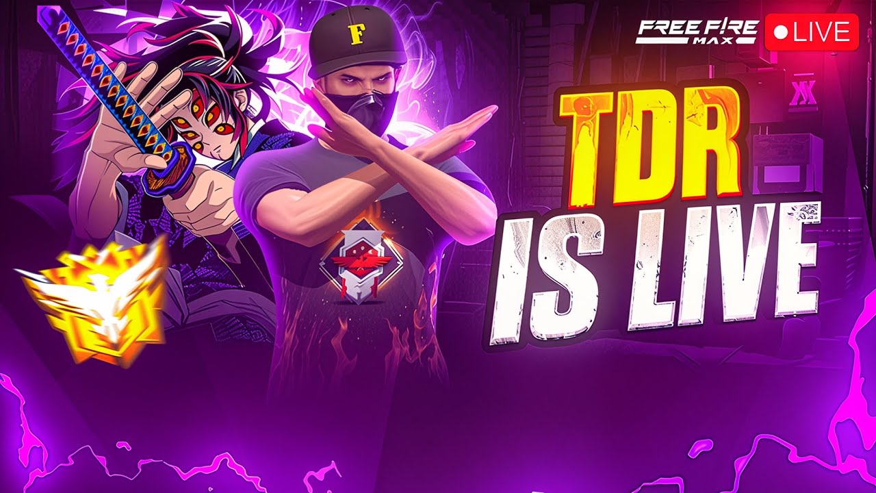 🔴[LIVE] Grandmaster Push with Woodpecker King! Free Fire Ranked