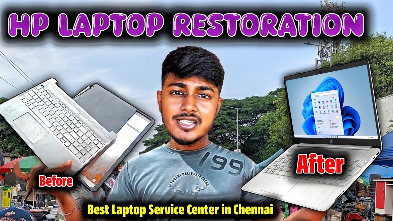 HP Laptop Repair and Restoration || Best Laptop Service Center in Chennai || Esakki Info