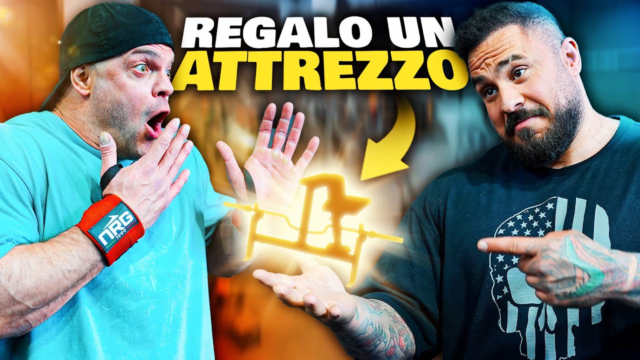 REGALO UN ATTREZZO A DANNY LAZZARIN