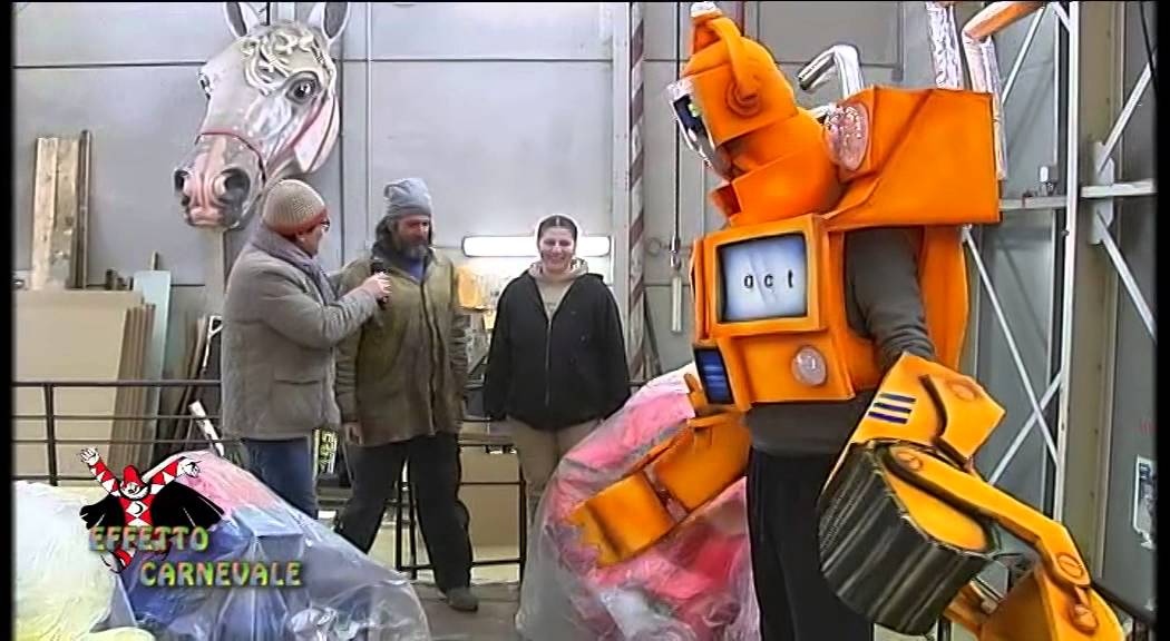 Effetto Carnevale 2015 - Alla scoperta del carro di Simone Politi