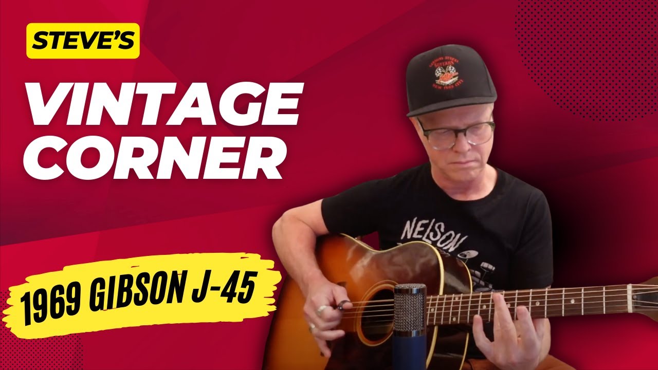 Steve's Vintage Corner - 1969 Gibson J-45 ADJ *For Sale*