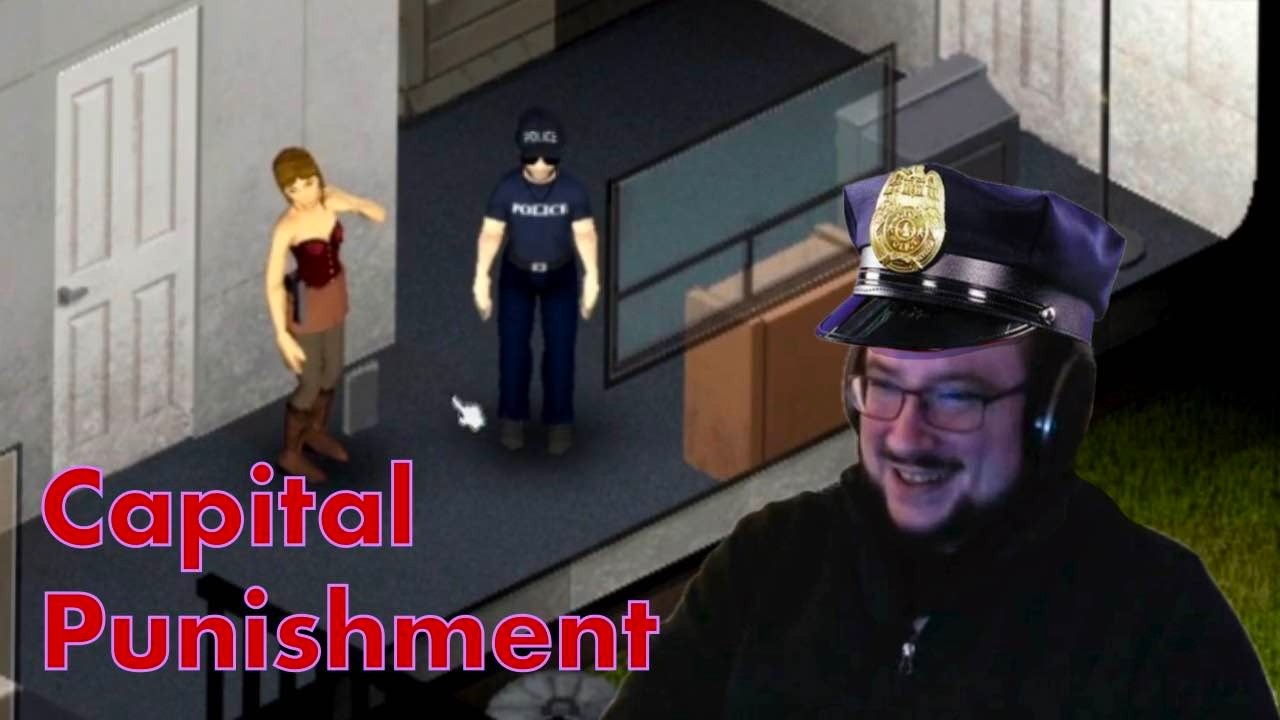 Moonmoon tries being a cop in Project Zomboid
