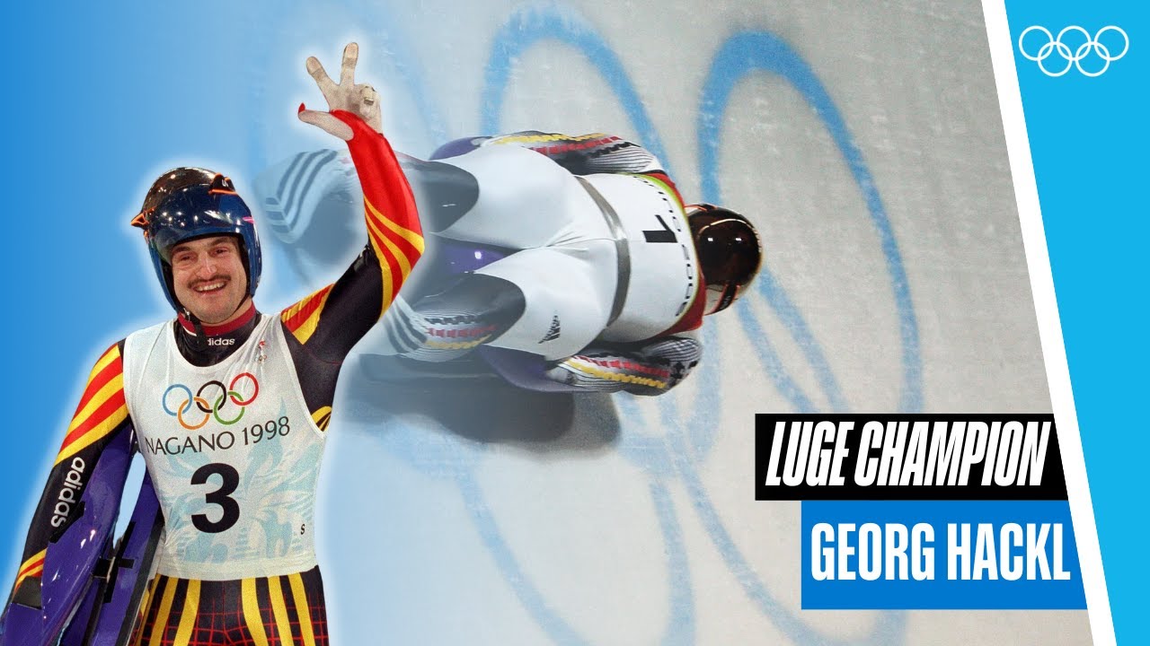 Georg Hackl🇩🇪 THREE-Time Olympic Luge Champion 🛷🤩