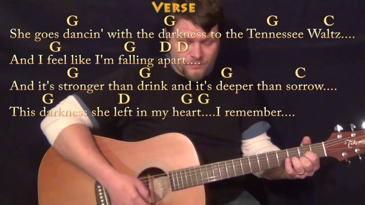 Tennessee Waltz (Traditional) Guitar Cover Lesson in G with Chords/Lyrics - G C D F