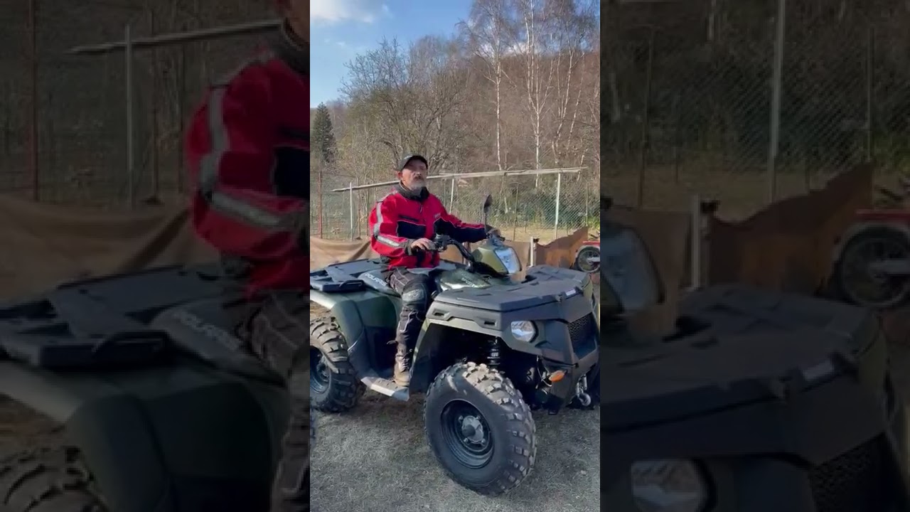 Il vecchio saggio , come usare un quad #quad #nature
