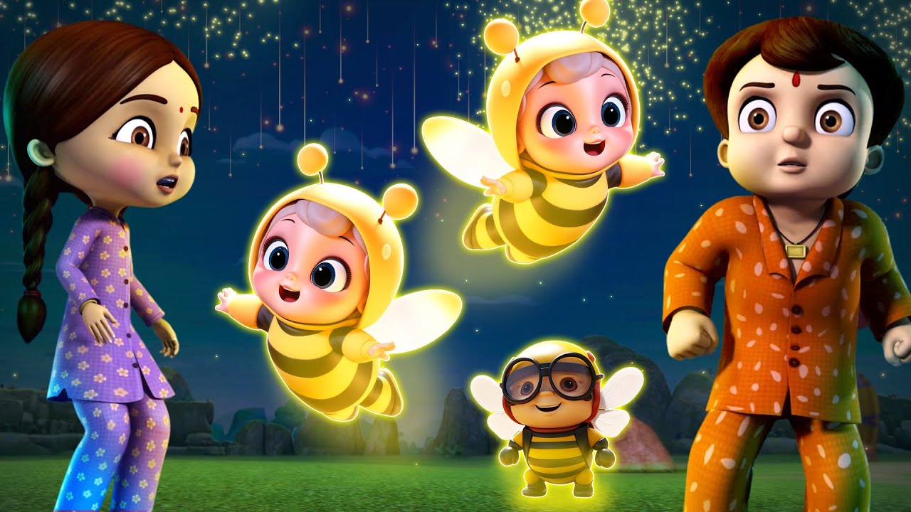 Super Bheem - The Fireflies Suprise | Animated cartoons for kids | Stories for Kids