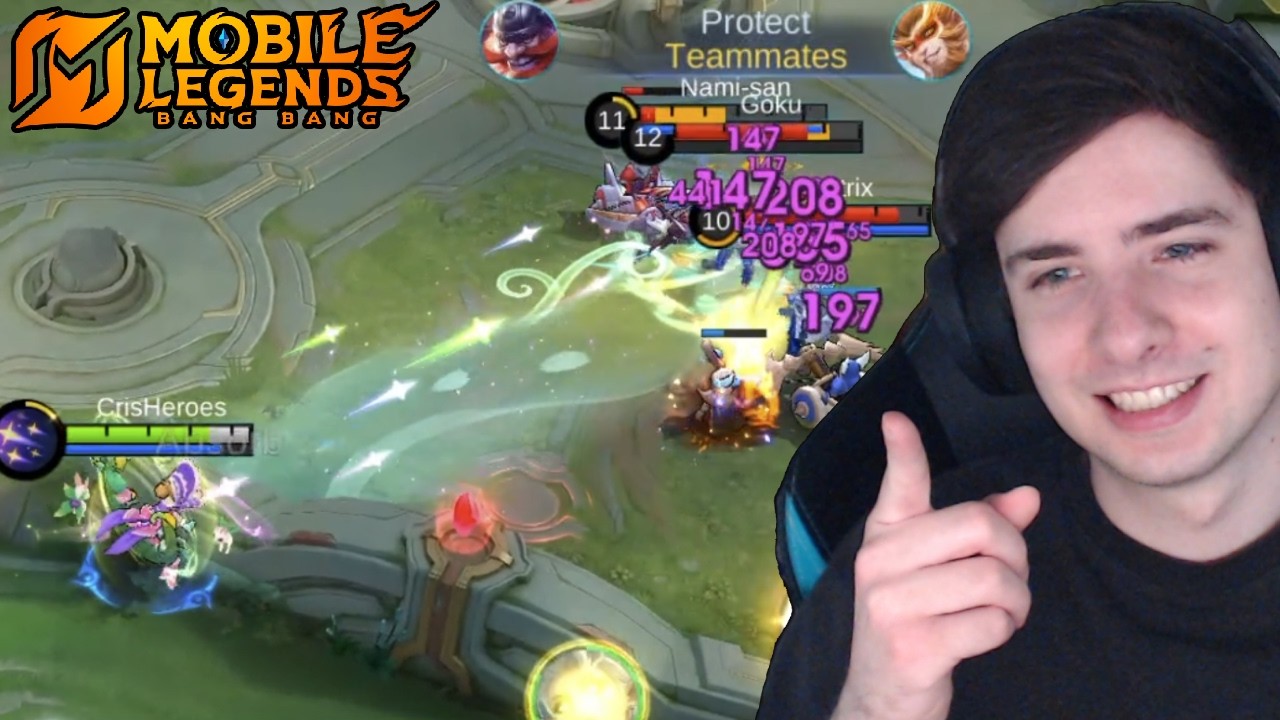 Я впервые сыграл за Чанъэ | Mobile Legends Bang Bang
