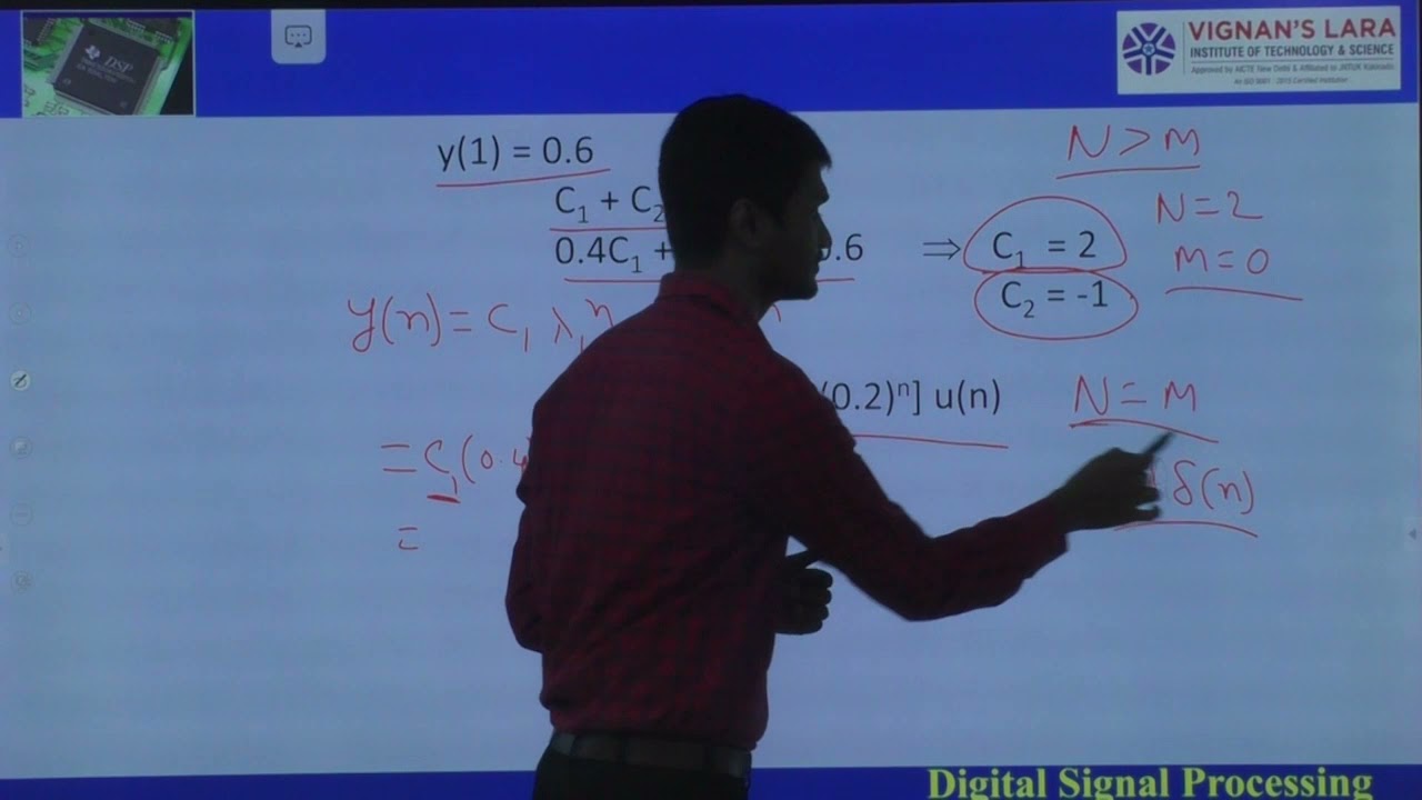 1.6. Linear Constant Coefficient Difference equations(LCCDE)-2