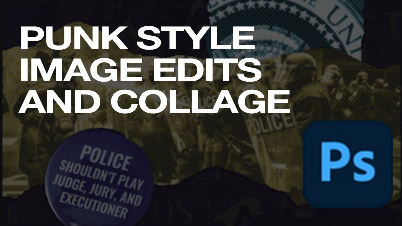 Punk Style Image Edits and Collage