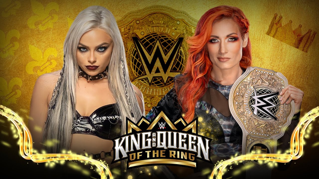 Liv Morgan Vs Becky Lynch (Women’s world title match) (King&Queen of the Ring 2024)