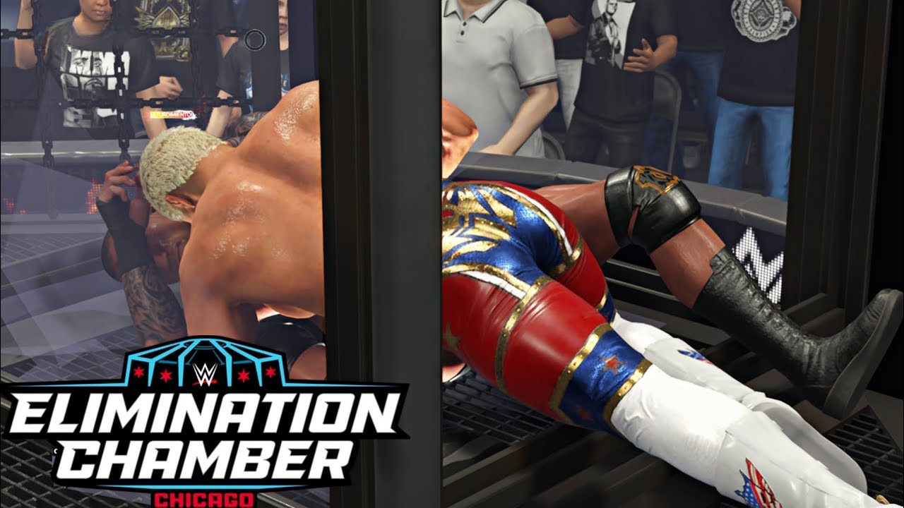 WWE ELIMINATION CHAMBER 2026 Men's Elimination Chamber |WWE 2K24